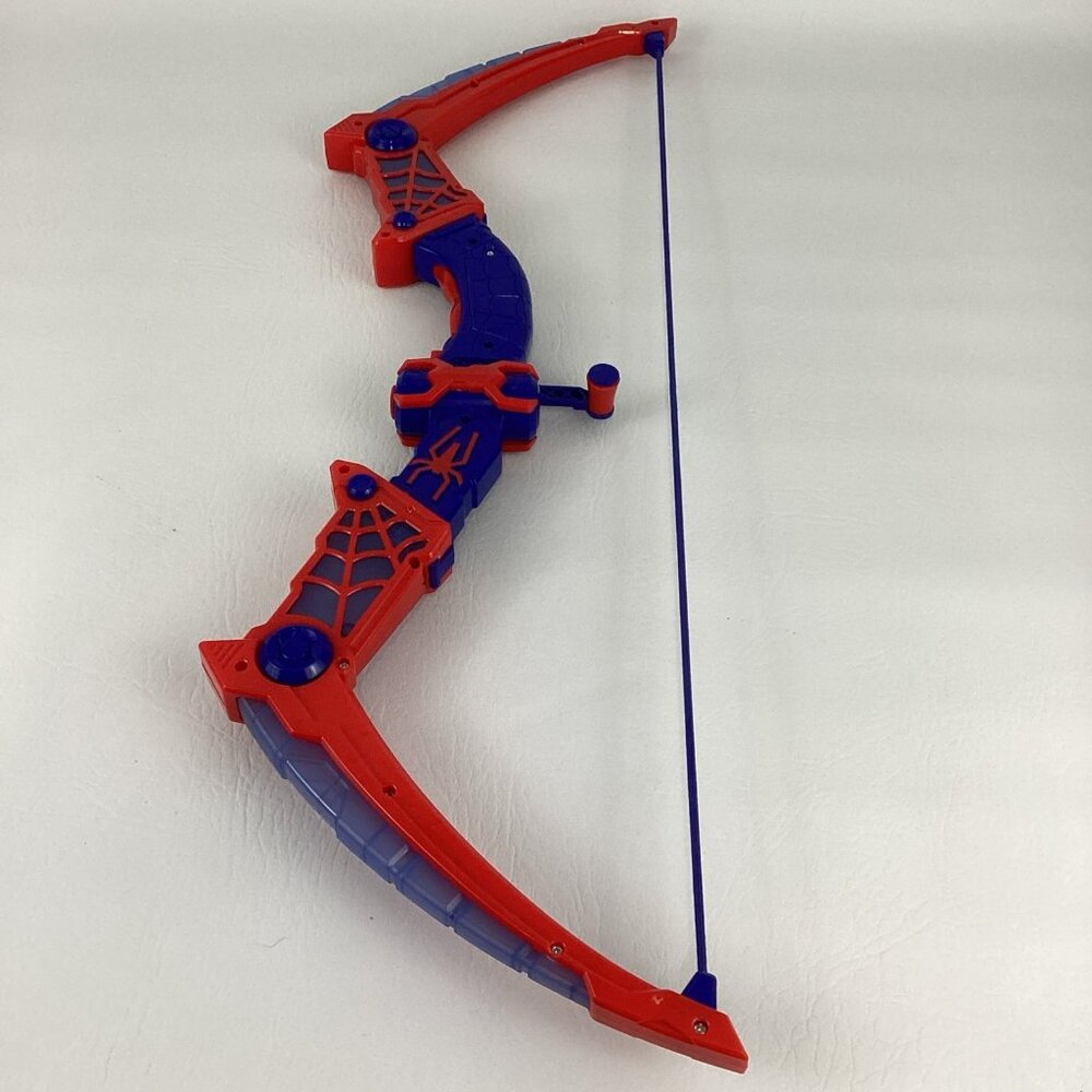 Marvel Spider-Man Bow Arrow Set Archery Toy Spider Quiver Suction Cup Arrows - Picture 5 of 8